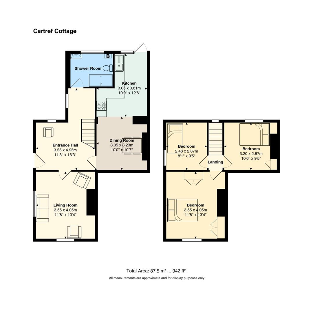 Floorplan for Plasmawr Road, Fairwater, Cardiff